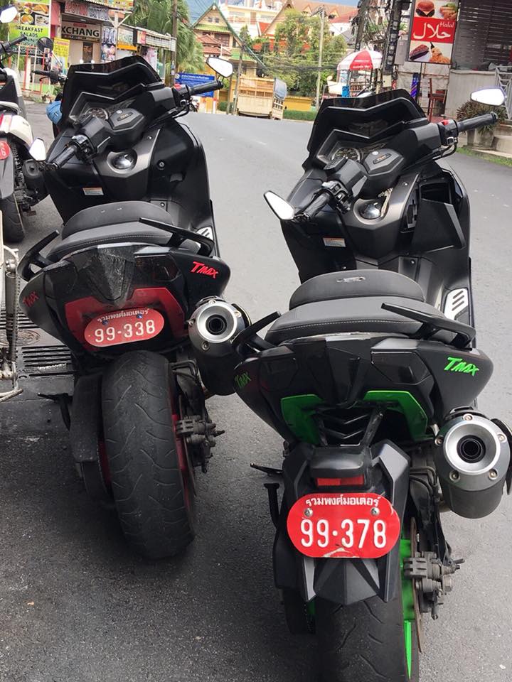 Rent a motorbike or scooter in Patong on Phuket.